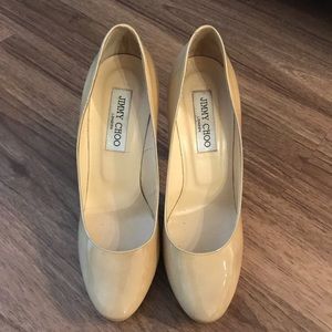 Nude Jimmy Choo Pumps